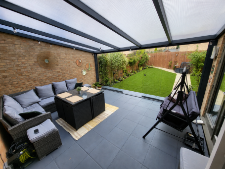 Bosco - Fiano Glass Sliding Doors - Northampton